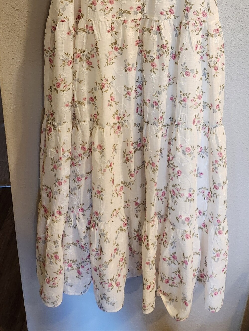 Altar'd State White Floral Maxi Dress - Picture 6 of 7